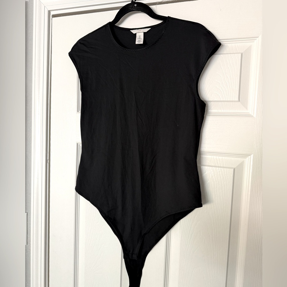 H&M Classic Black Bodysuit